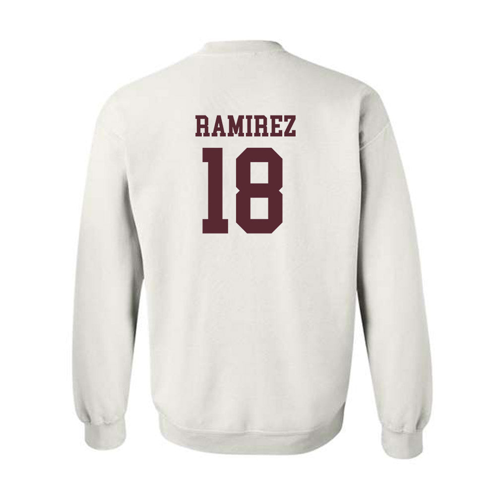 Texas State - NCAA Baseball : August Ramirez - Classic Shersey Crewneck Sweatshirt-1