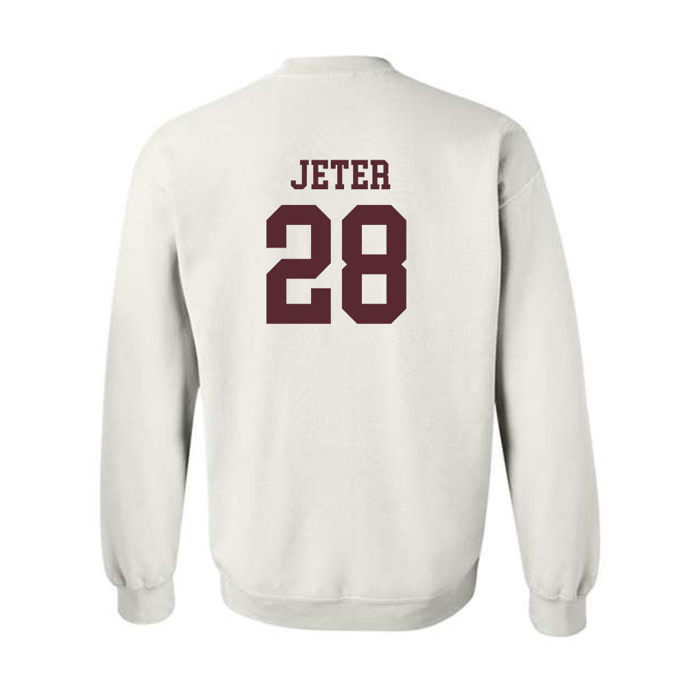 Texas State - NCAA Football : Jahmyl Jeter - Classic Shersey Crewneck Sweatshirt-1