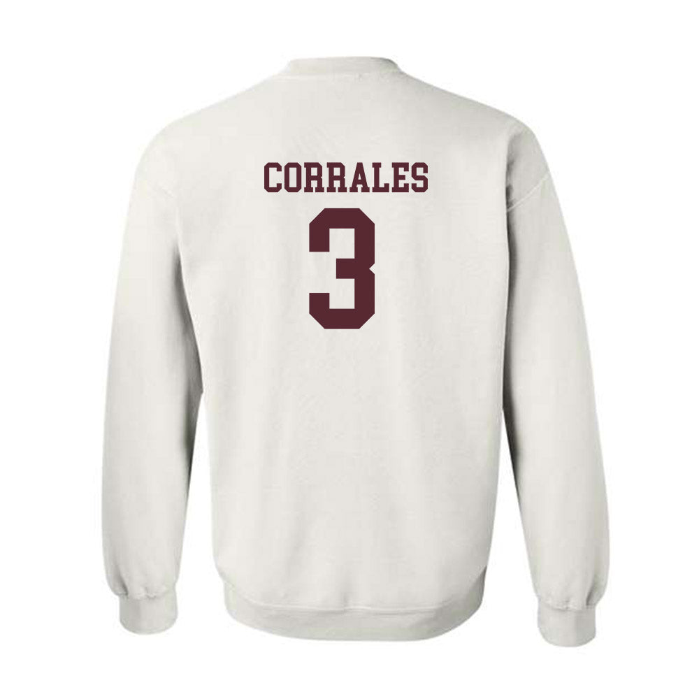 Texas State - NCAA Football : Beau Corrales - Classic Shersey Crewneck Sweatshirt-1