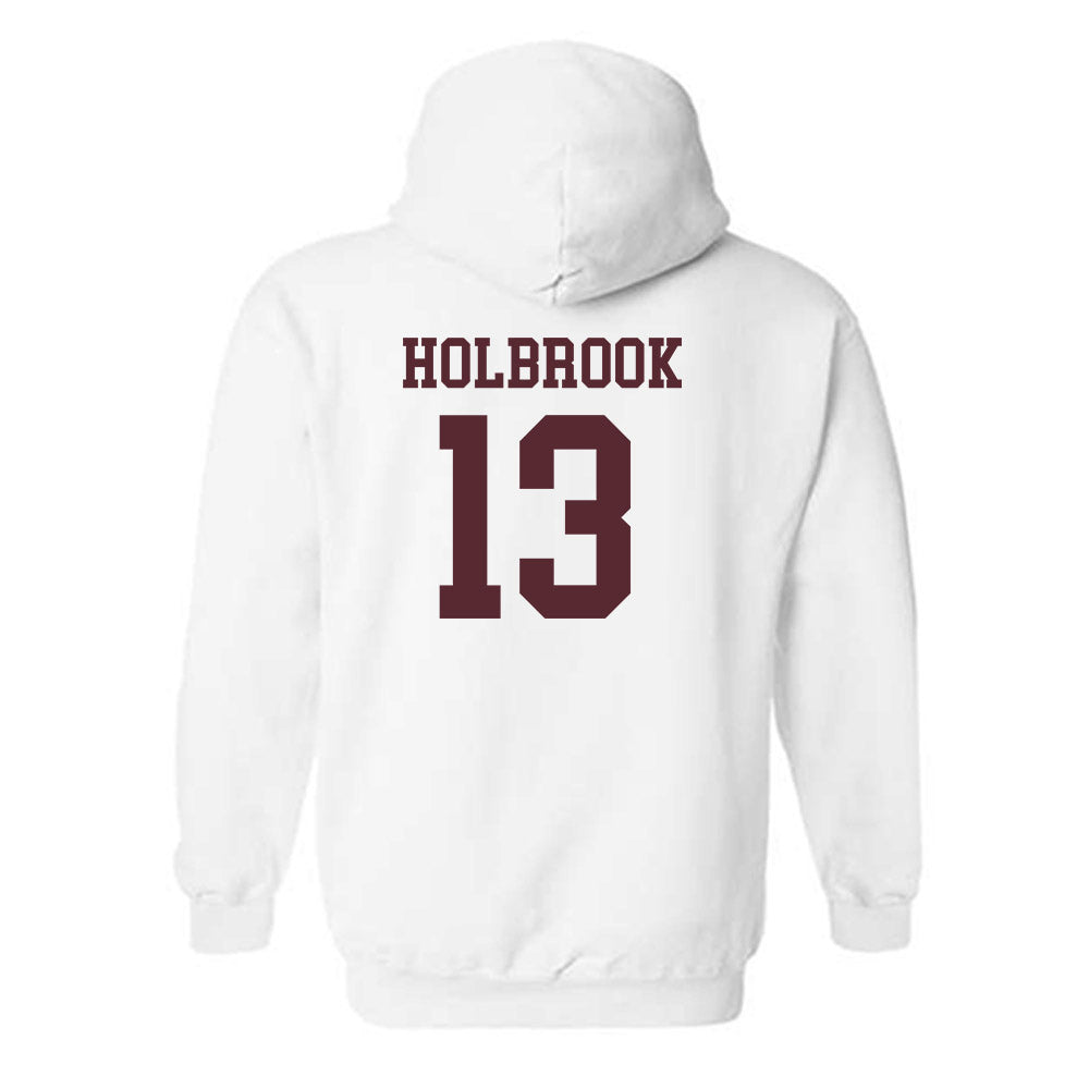 Texas State - NCAA Baseball : Nicholas Holbrook - Classic Shersey Hooded Sweatshirt-1