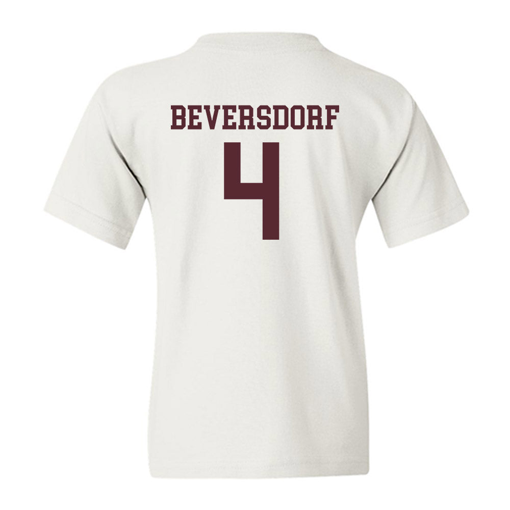 Texas State - NCAA Baseball : Alec Beversdorf - Classic Shersey Youth T-Shirt-1