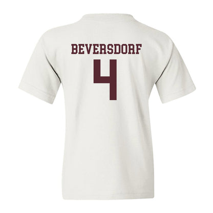 Texas State - NCAA Baseball : Alec Beversdorf - Classic Shersey Youth T-Shirt-1