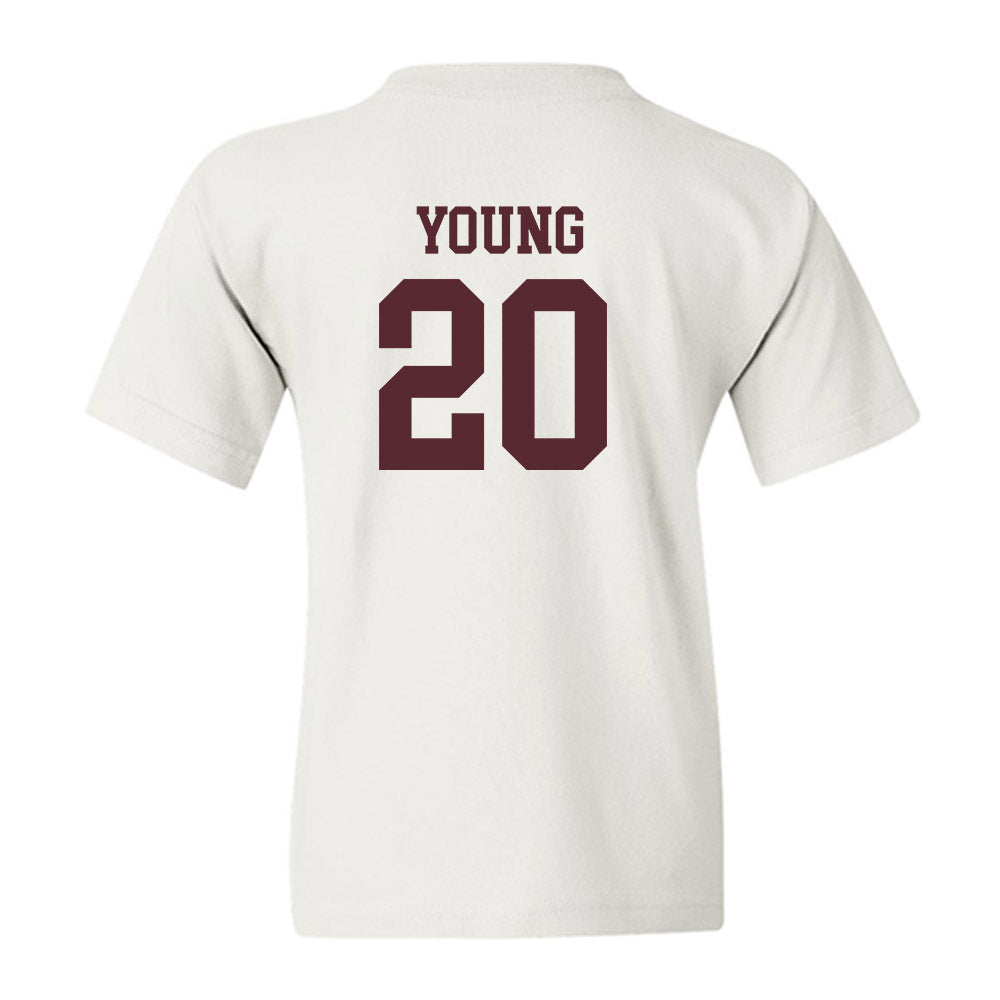 Texas State - NCAA Softball : Peyton Young - Classic Shersey Youth T-Shirt-1