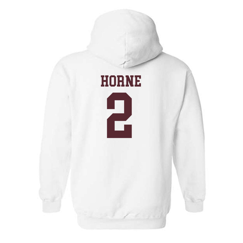 Texas State - NCAA Men's Basketball : Dontae Horne - Classic Shersey Hooded Sweatshirt-1