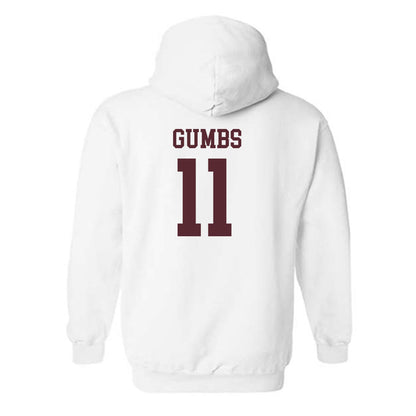 Texas State - NCAA Men's Basketball : Kaden Gumbs - Classic Shersey Hooded Sweatshirt-1