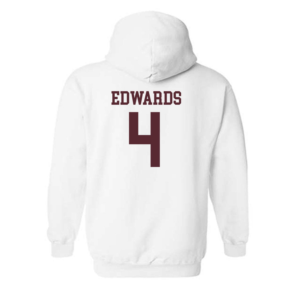 Texas State - NCAA Football : Aj Edwards - Classic Shersey Hooded Sweatshirt-1