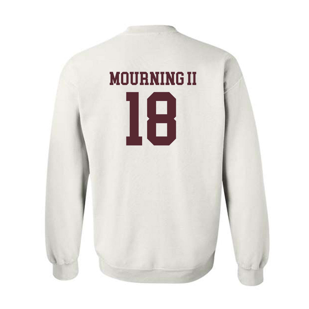 Texas State - NCAA Football : Derick Mourning II - Classic Shersey Crewneck Sweatshirt-1