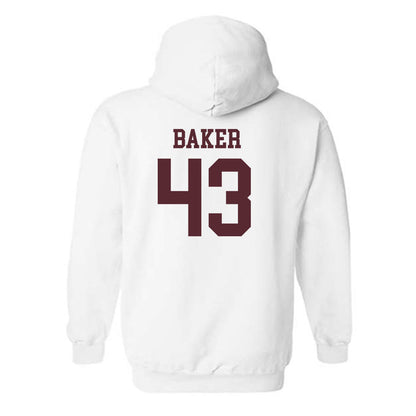Texas State - NCAA Baseball : Caden Baker - Classic Shersey Hooded Sweatshirt-1