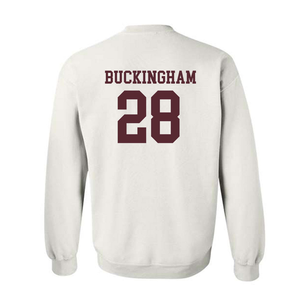 Texas State - NCAA Baseball : Dalton Buckingham - Classic Shersey Crewneck Sweatshirt-1