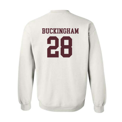 Texas State - NCAA Baseball : Dalton Buckingham - Classic Shersey Crewneck Sweatshirt-1