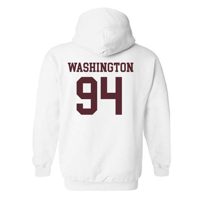 Texas State - NCAA Football : Kamren Washington - Classic Shersey Hooded Sweatshirt-1