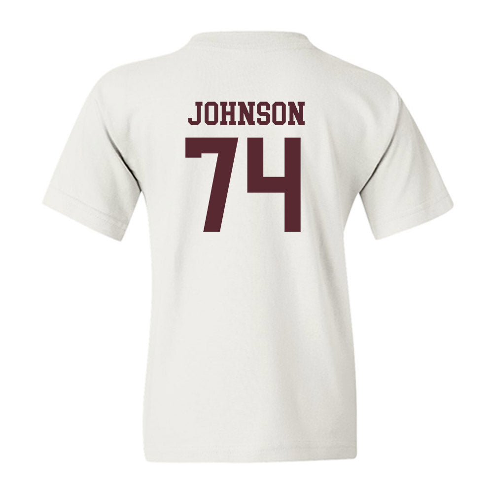 Texas State - NCAA Football : Caleb Johnson - Classic Shersey Youth T-Shirt-1