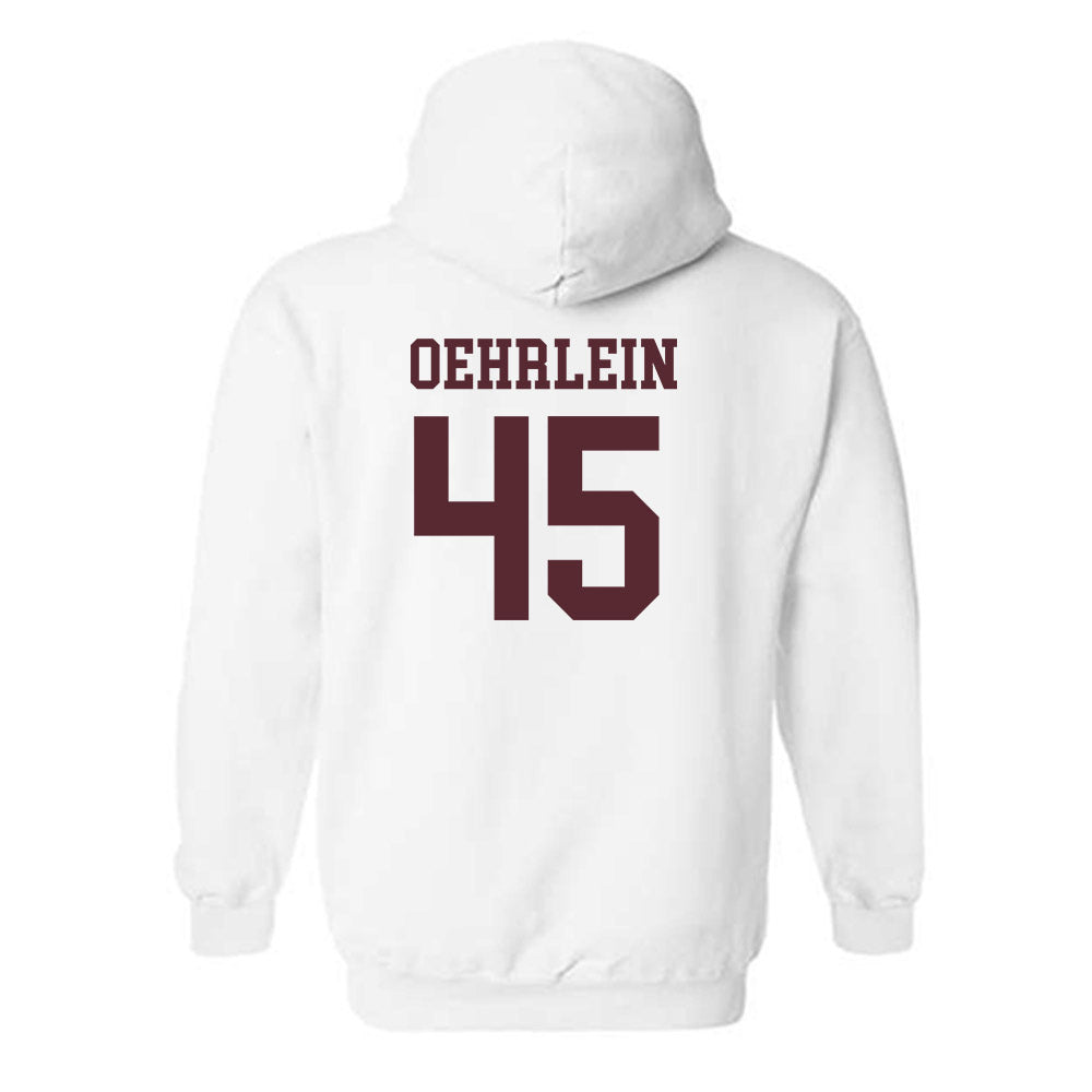 Texas State - NCAA Football : John Oehrlein - Classic Shersey Hooded Sweatshirt-1