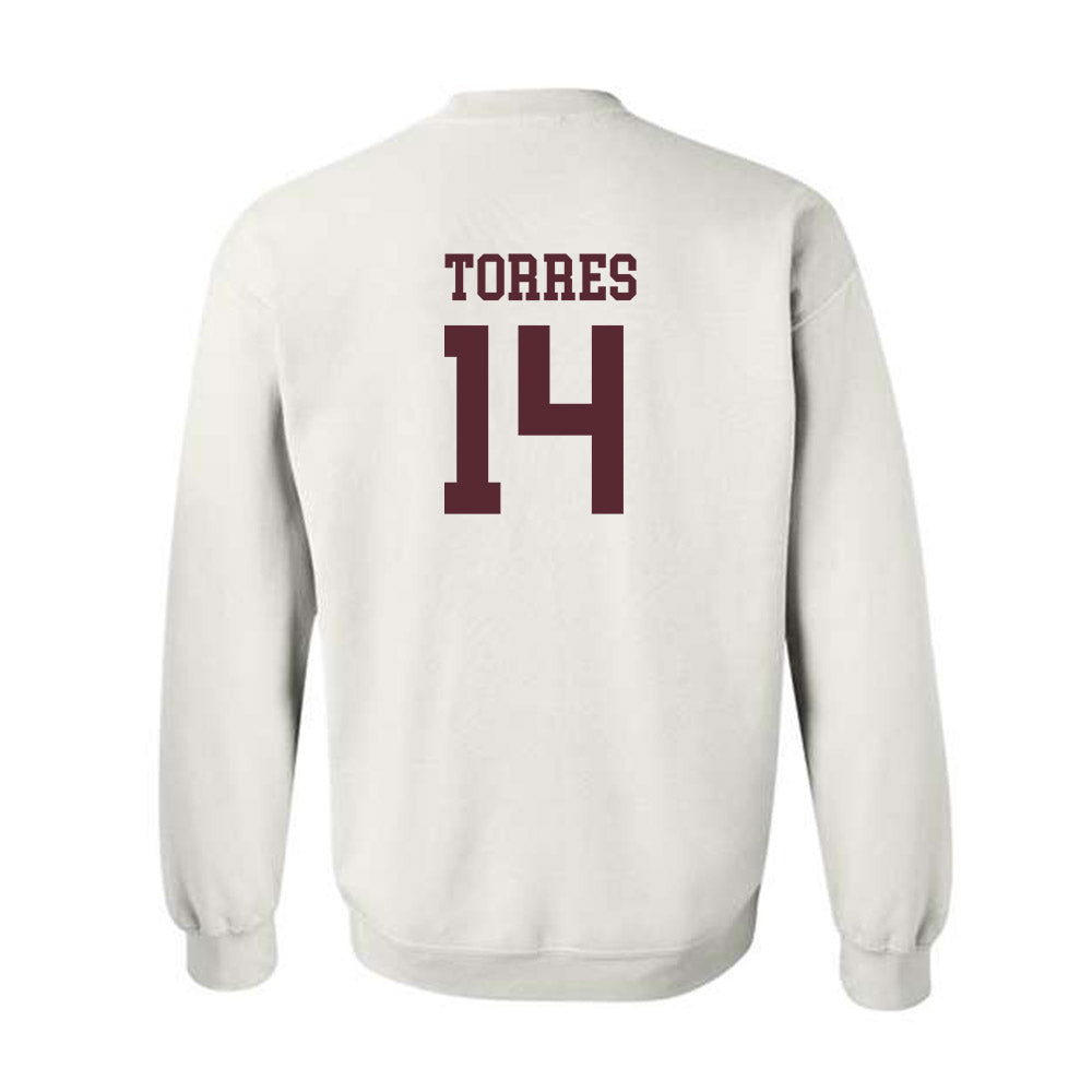 Texas State - NCAA Women's Volleyball : Ryann Torres - Classic Shersey Crewneck Sweatshirt-1