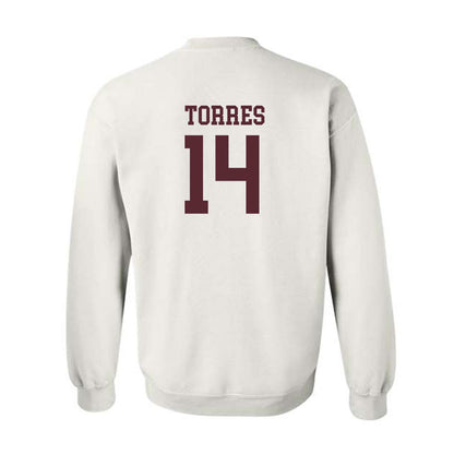 Texas State - NCAA Women's Volleyball : Ryann Torres - Classic Shersey Crewneck Sweatshirt-1