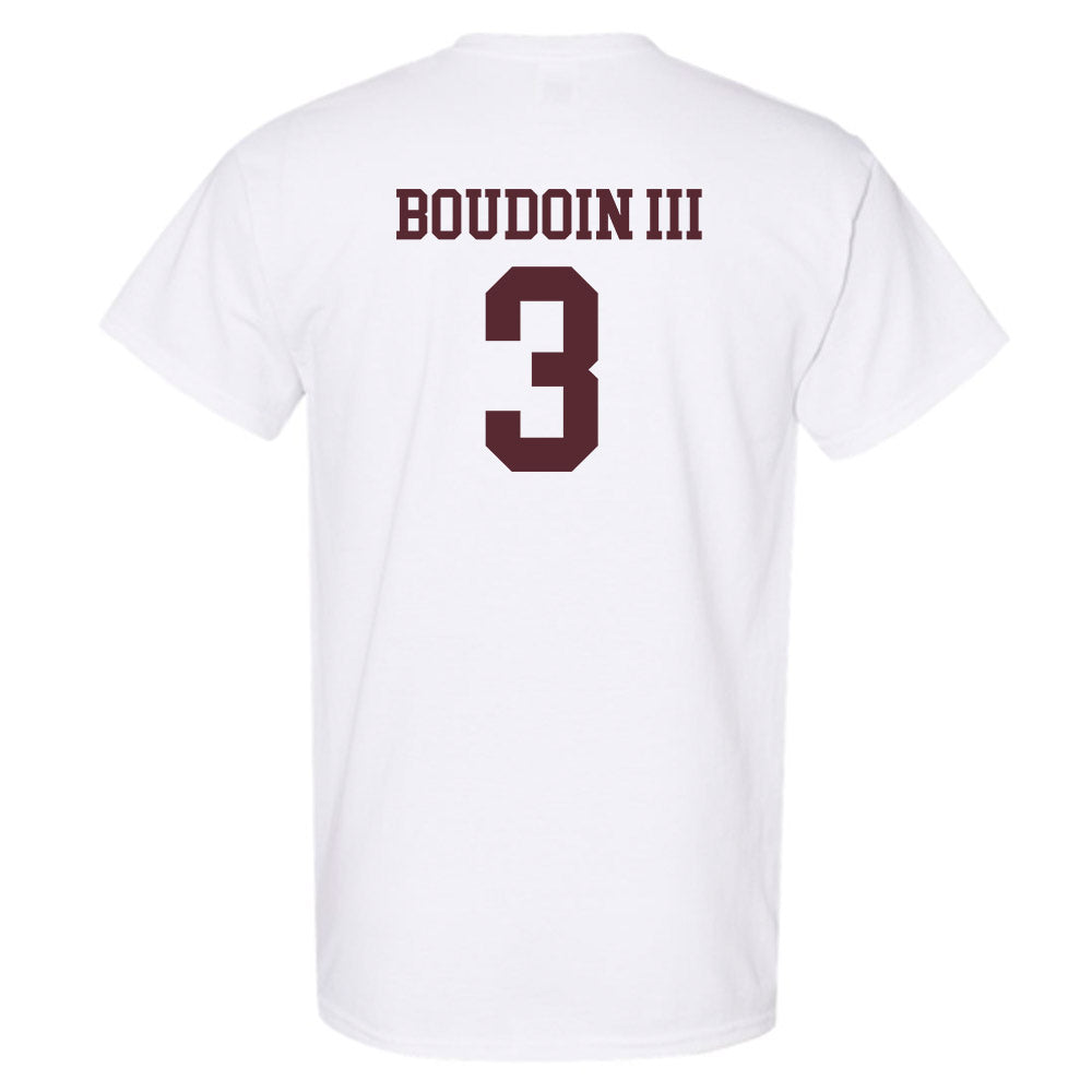 Texas State - NCAA Football : Michael Boudoin III - Classic Shersey T-Shirt-1