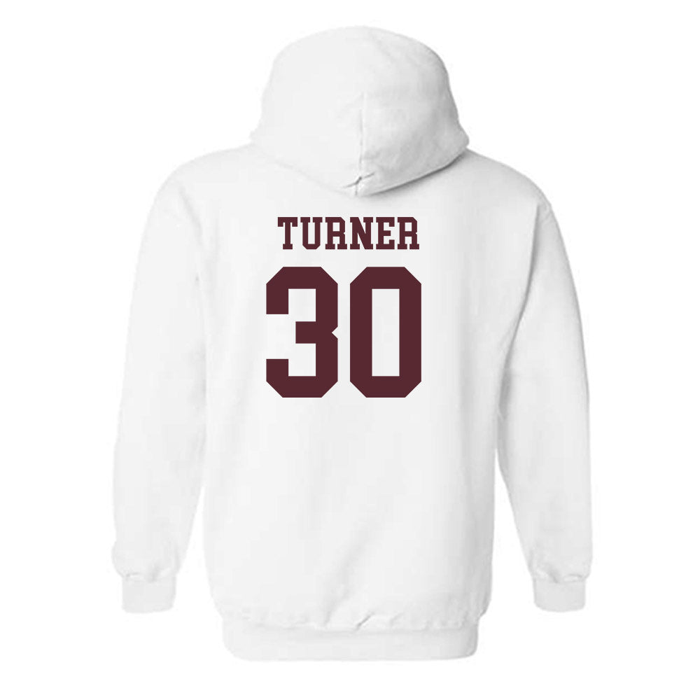 Texas State - NCAA Men's Basketball : Christian Turner - Classic Shersey Hooded Sweatshirt-1