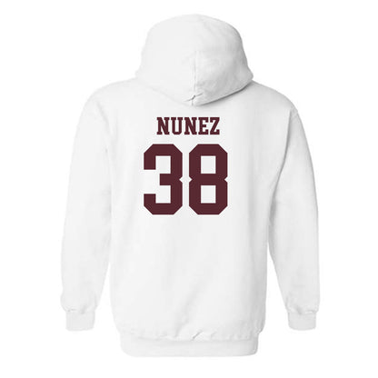 Texas State - NCAA Football : David Nunez - Classic Shersey Hooded Sweatshirt-1