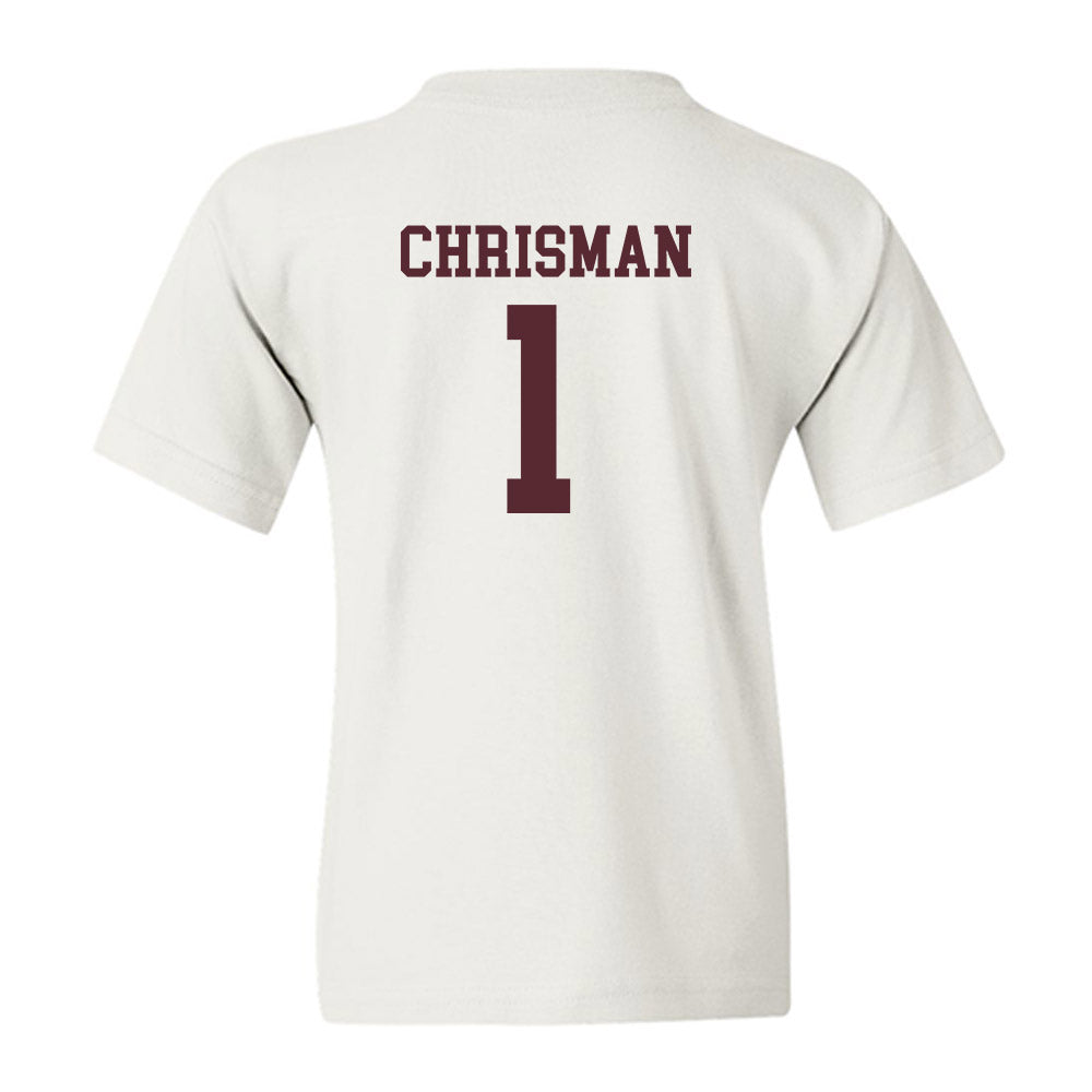 Texas State - NCAA Women's Soccer : Katelyn Chrisman - Classic Shersey Youth T-Shirt-1