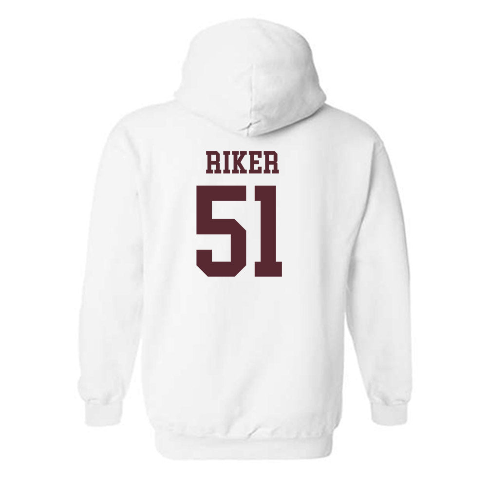 Texas State - NCAA Football : Brock Riker - Classic Shersey Hooded Sweatshirt-1