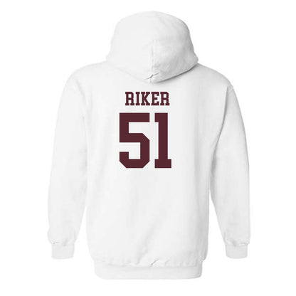 Texas State - NCAA Football : Brock Riker - Classic Shersey Hooded Sweatshirt-1