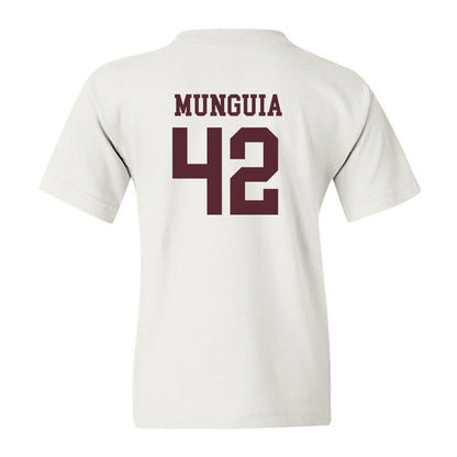 Texas State - NCAA Baseball : Austin Munguia - Classic Shersey Youth T-Shirt-1