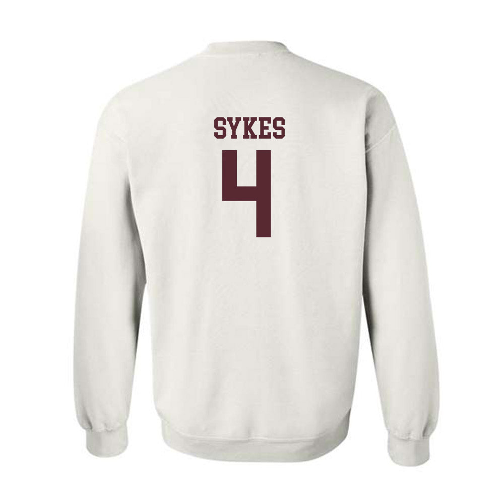 Texas State - NCAA Men's Basketball : Davion Sykes - Classic Shersey Crewneck Sweatshirt-1