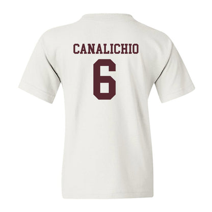Texas State - NCAA Baseball : Will Canalichio - Classic Shersey Youth T-Shirt-1