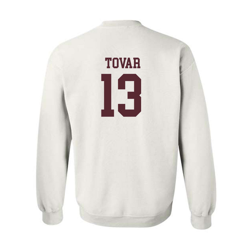 Texas State - NCAA Baseball : Jesus Tovar - Classic Shersey Crewneck Sweatshirt-1