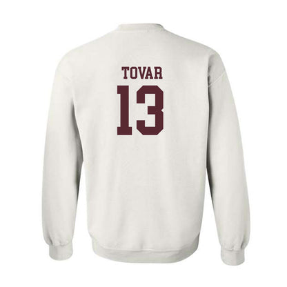 Texas State - NCAA Baseball : Jesus Tovar - Classic Shersey Crewneck Sweatshirt-1