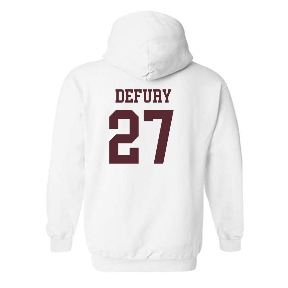 Texas State - NCAA Baseball : Coy DeFury - Classic Shersey Hooded Sweatshirt-1