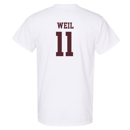 Texas State - NCAA Baseball : Kameron Weil - Classic Shersey T-Shirt-1
