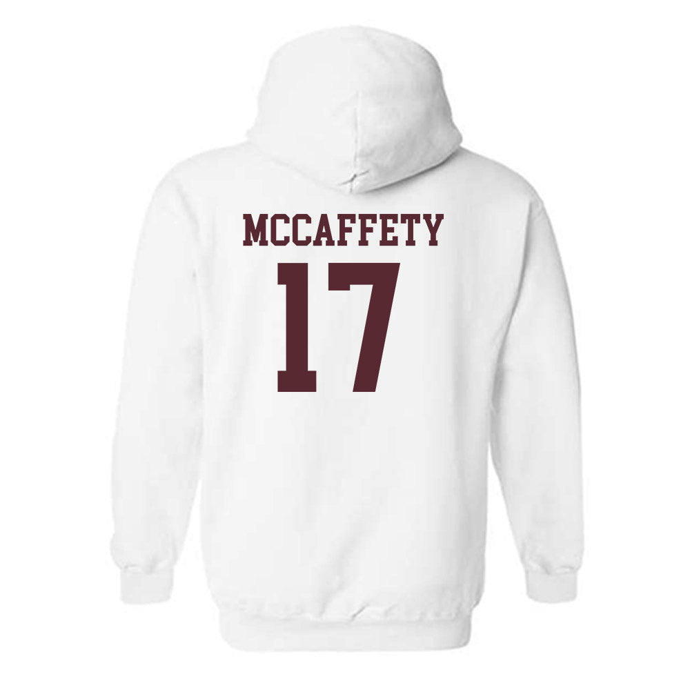 Texas State - NCAA Baseball : Rhett Mccaffety - Classic Shersey Hooded Sweatshirt-1