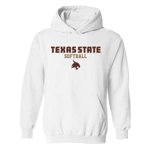 Texas State - NCAA Softball : Keely Williams - Hooded Sweatshirt