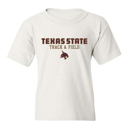 Texas State - NCAA Women's Track & Field : Destiney Rose - Classic Shersey Youth T-Shirt-0