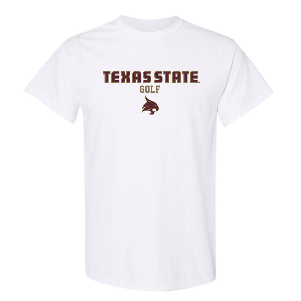 Texas State - NCAA Women's Golf : Grace Quintanilla - Classic Shersey T-Shirt-0