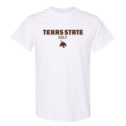 Texas State - NCAA Women's Golf : Grace Quintanilla - Classic Shersey T-Shirt-0