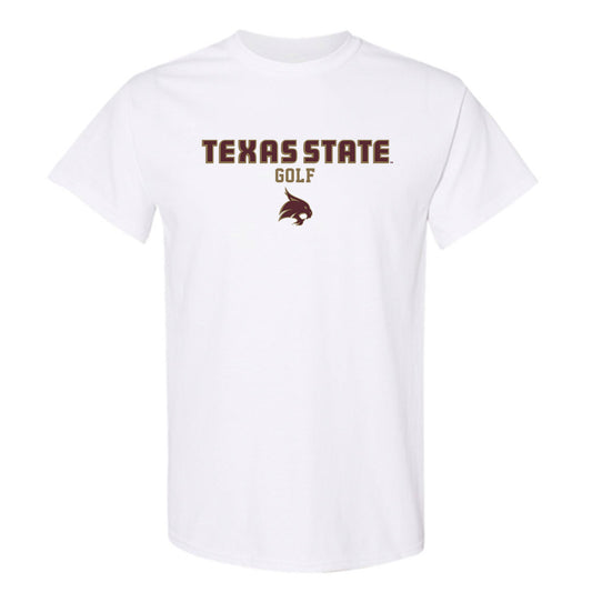 Texas State - NCAA Women's Golf : Grace Quintanilla - Classic Shersey T-Shirt-0