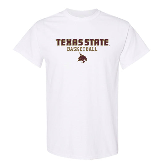 Texas State - NCAA Women's Basketball : Mia Galbraith - Classic Shersey T-Shirt-0