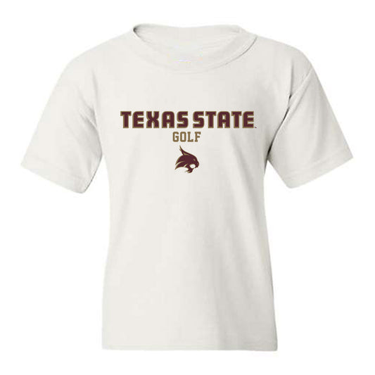Texas State - NCAA Women's Golf : Grace Quintanilla - Classic Shersey Youth T-Shirt-0