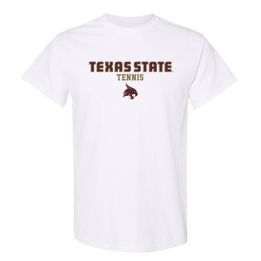 Texas State - NCAA Women's Tennis : Tadiwanashe Mauchi - T-Shirt