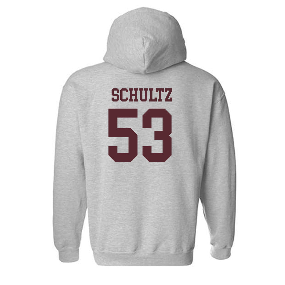 Texas State - NCAA Football : Cam Schultz - Hooded Sweatshirt-1