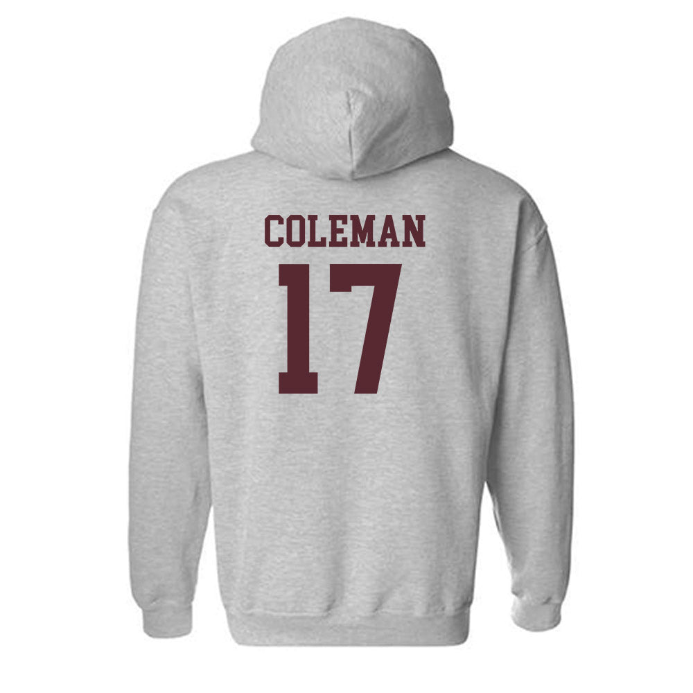Texas State - NCAA Softball : Aiyana Coleman - Hooded Sweatshirt-1
