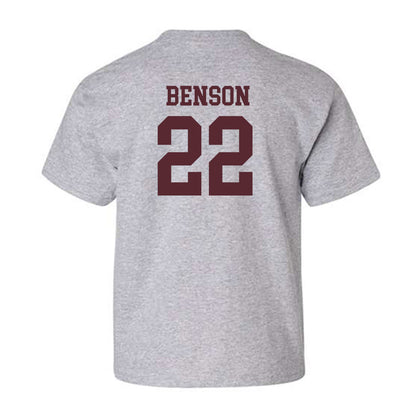 Texas State - NCAA Men's Basketball : Coleton Benson - Youth T-Shirt-1