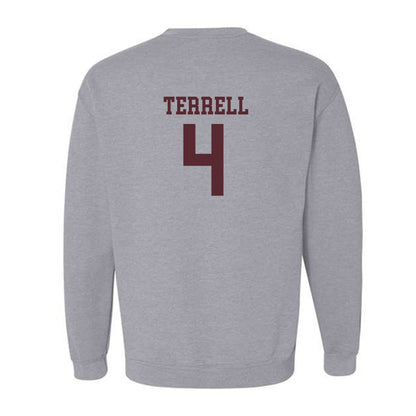 Texas State - NCAA Football : Khamari Terrell - Crewneck Sweatshirt-1