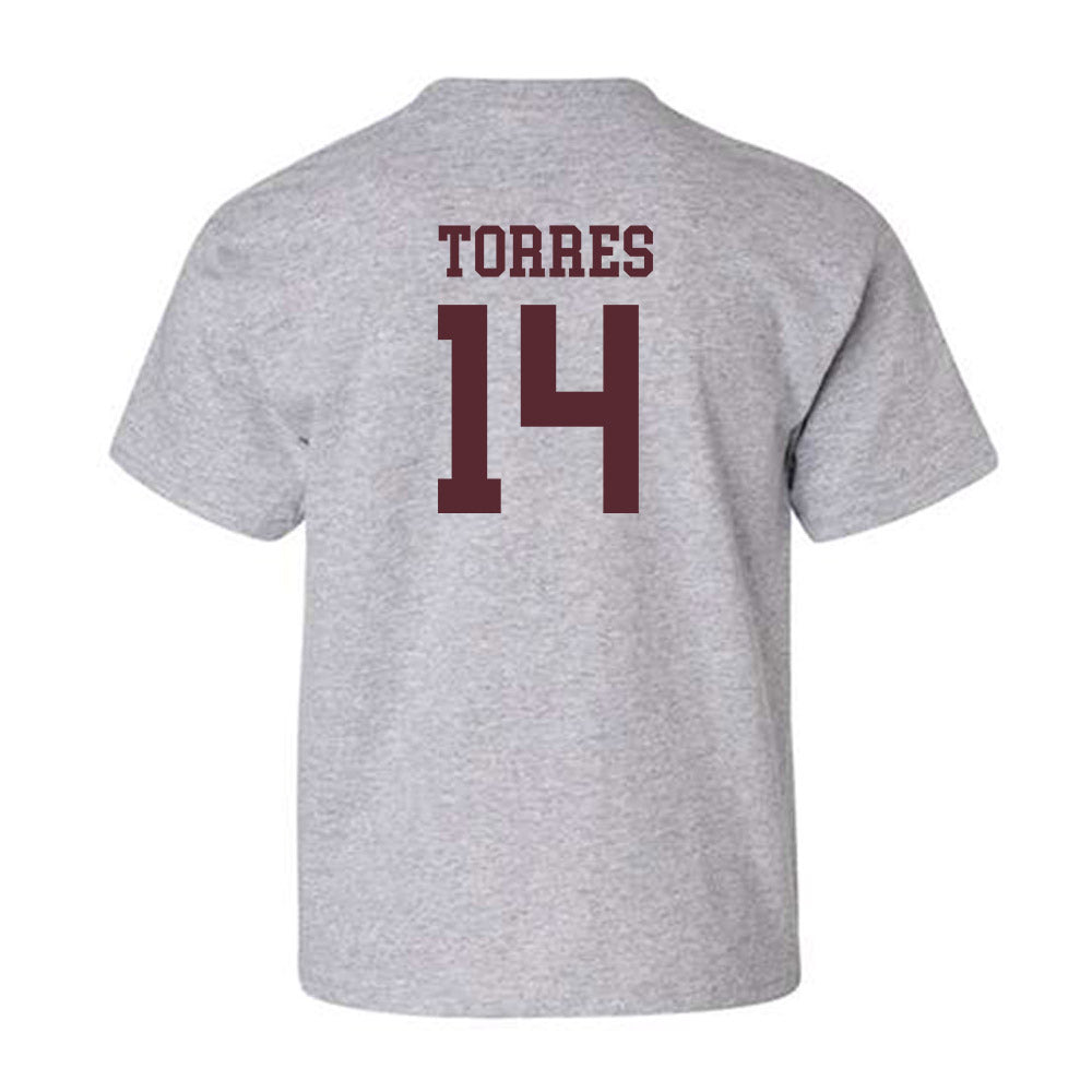 Texas State - NCAA Women's Volleyball : Ryann Torres - Youth T-Shirt-1