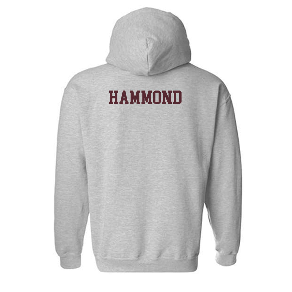 Texas State - NCAA Men's Track & Field : Easton Hammond - Hooded Sweatshirt-1