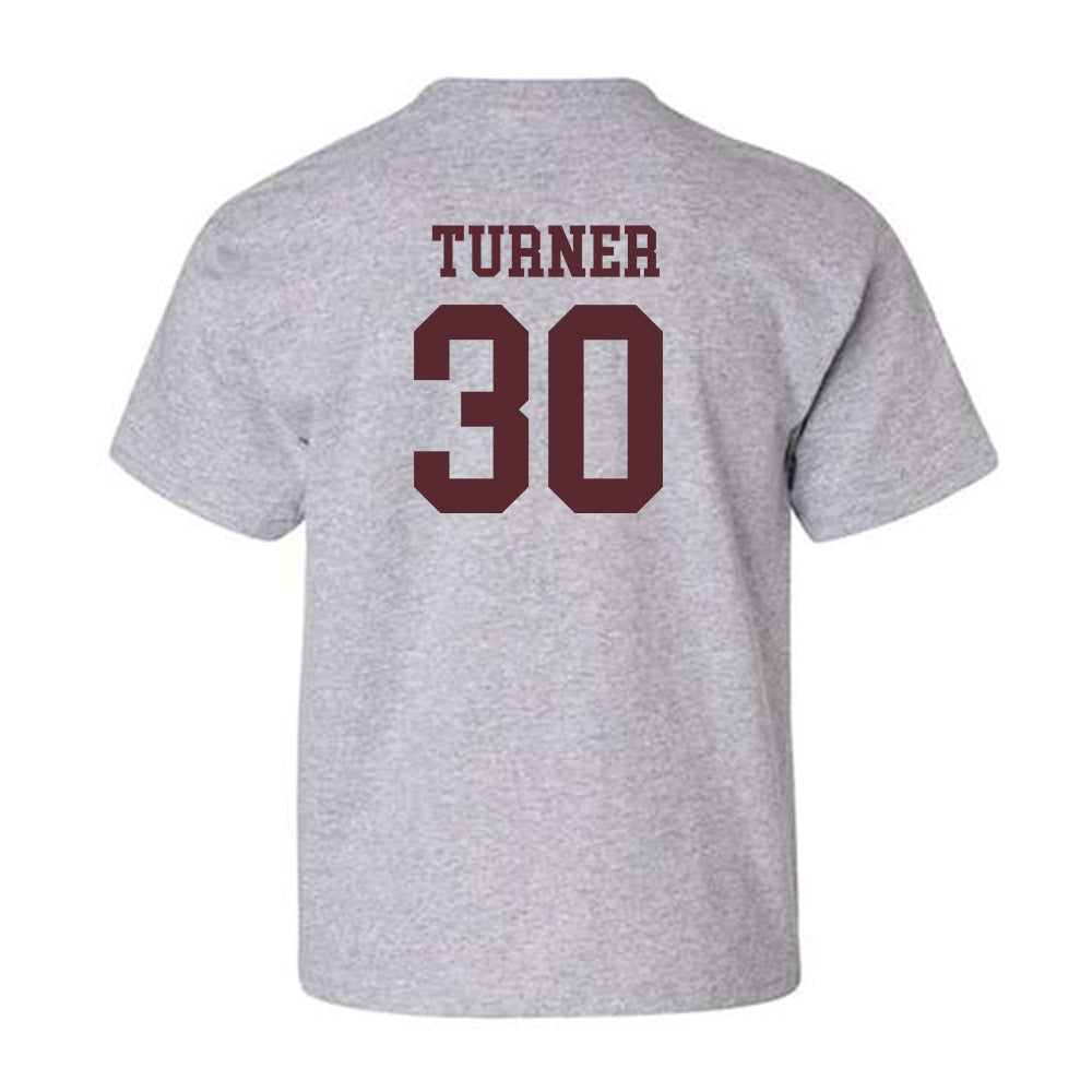 Texas State - NCAA Men's Basketball : Christian Turner - Youth T-Shirt-1