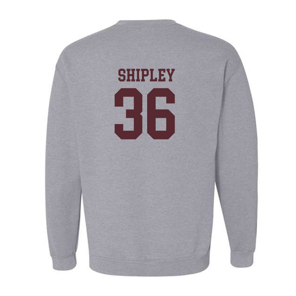 Texas State - NCAA Football : Mason Shipley - Crewneck Sweatshirt-1