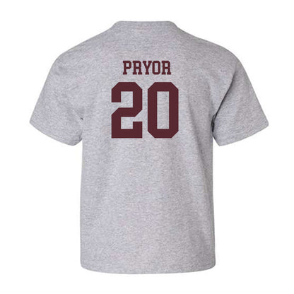 Texas State - NCAA Football : Cole Pryor - Youth T-Shirt-1